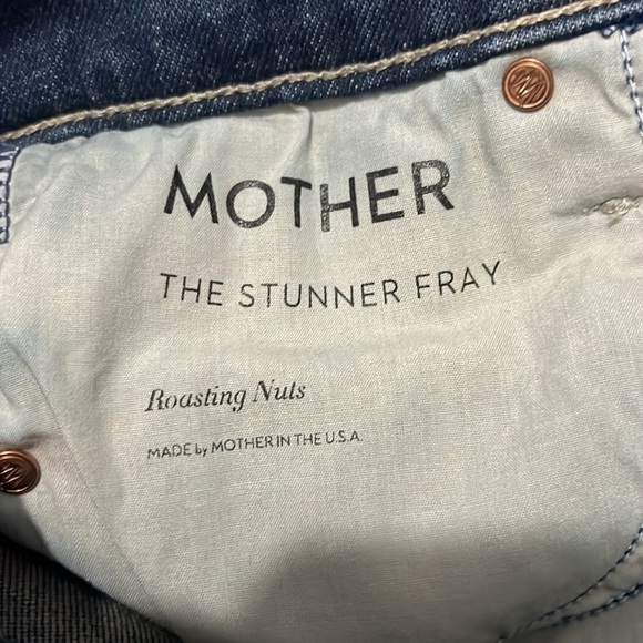 Mother The Stunner Fray Jeans Size 24 - Picture 9 of 12